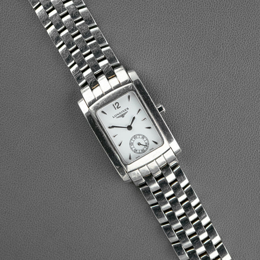 Longines DolceVita Quartz Steel White Dial 27mm