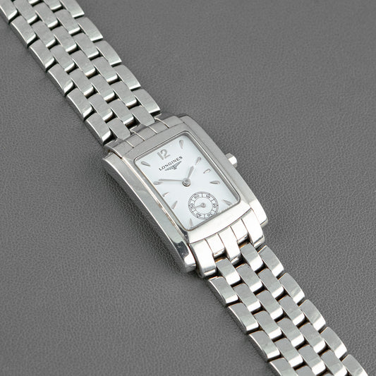 Longines DolceVita Quartz Steel White Dial 27mm