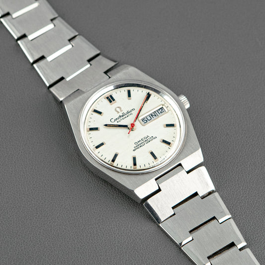 Omega Date Vintage Automatic Steel Silver Dial 35mm