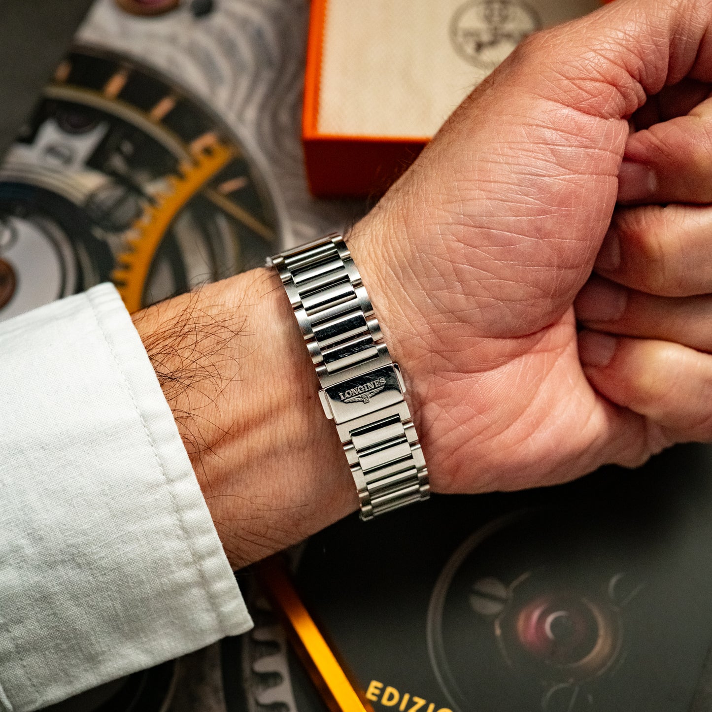 Longines Conquest Automatic Black Dial Steel 41mm