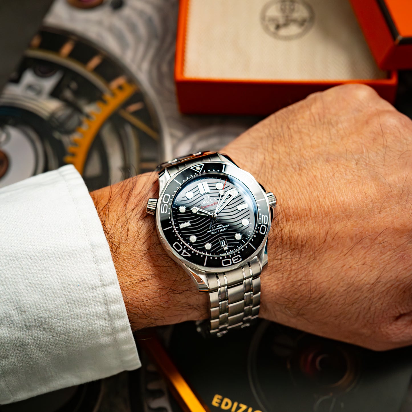 Omega Seamaster Diver 300M Automatic Black Dial 42mm