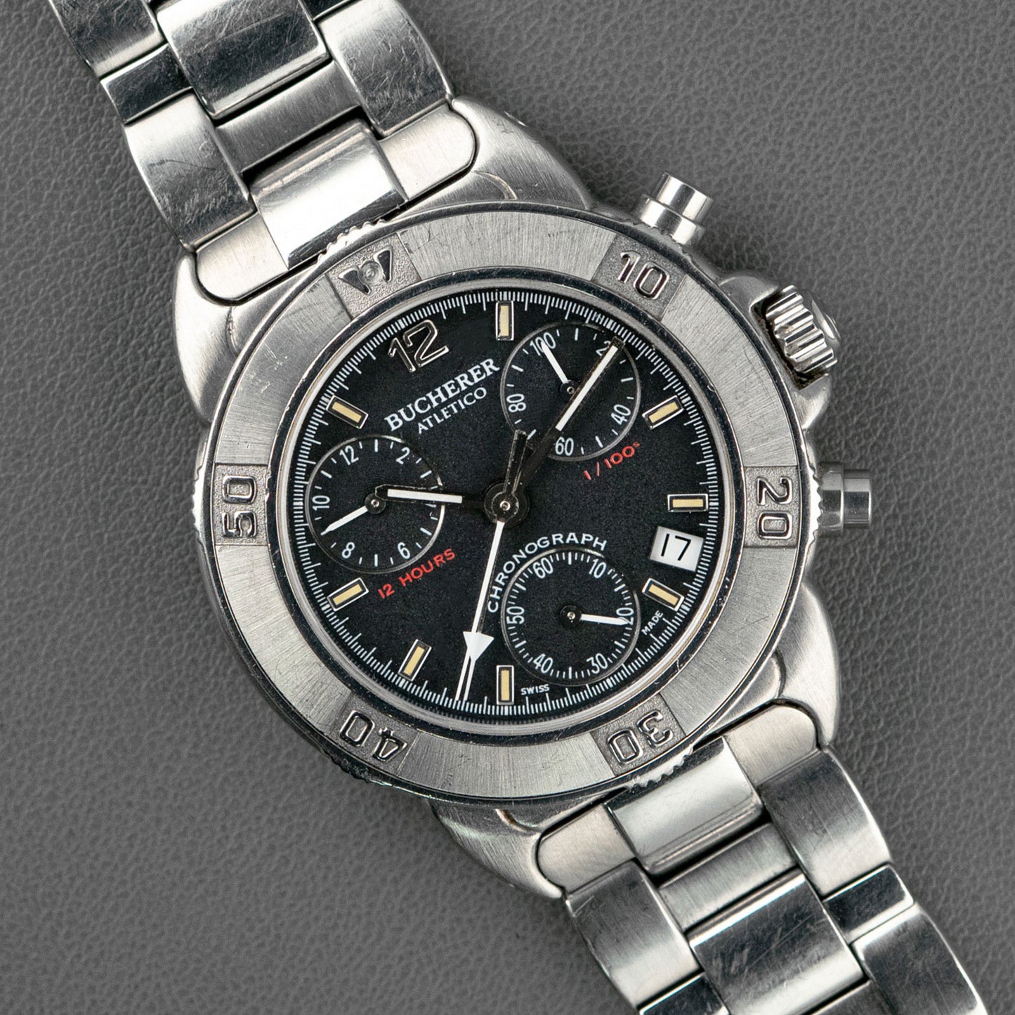 Carl F. Bucherer Atletico GMT Quartz Chronograph 41mm
