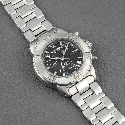 Carl F. Bucherer Atletico GMT Quartz Chronograph 41mm