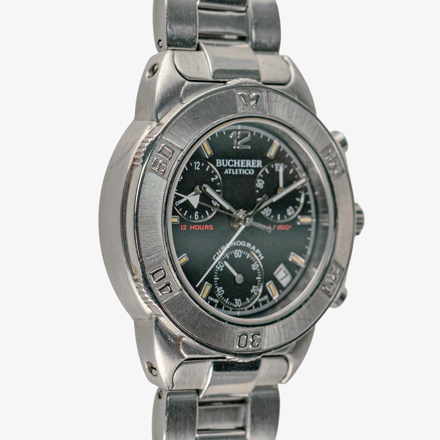 Carl F. Bucherer Atletico GMT Quartz Chronograph 41mm
