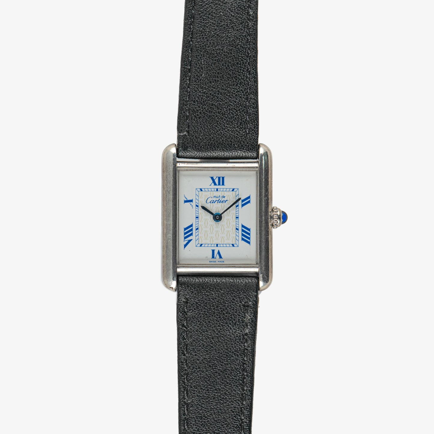 Cartier Tank Must de Cartier Quartz White Blue Dial 23mm