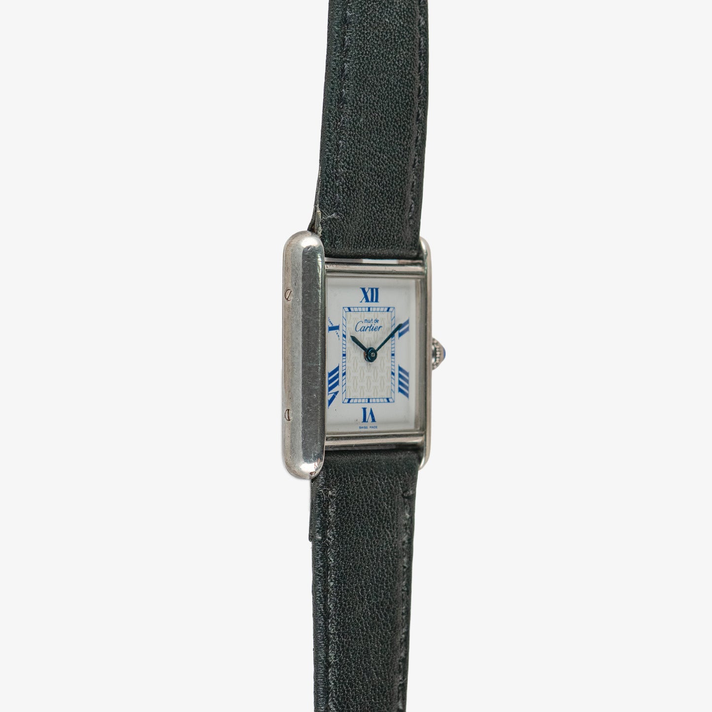 Cartier Tank Must de Cartier Quartz White Blue Dial 23mm
