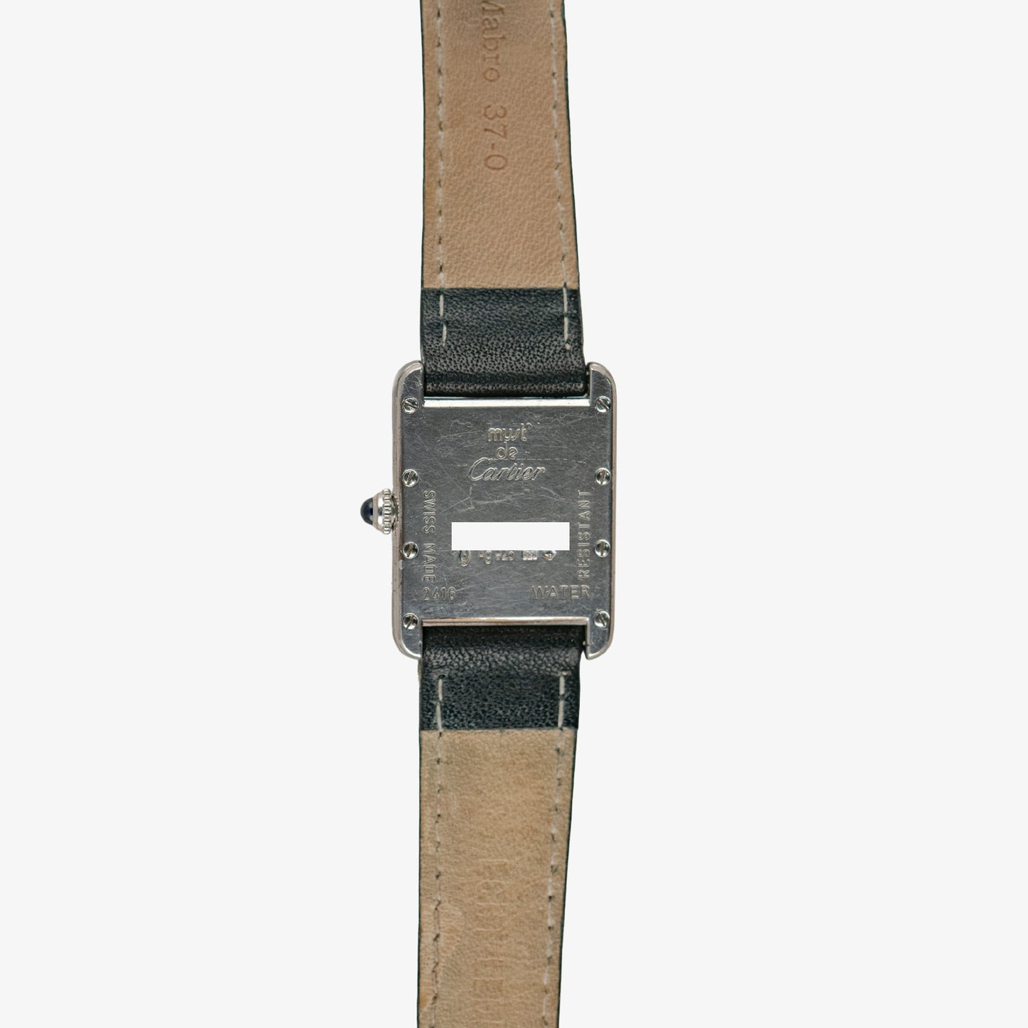 Cartier Tank Must de Cartier Quartz White Blue Dial 23mm