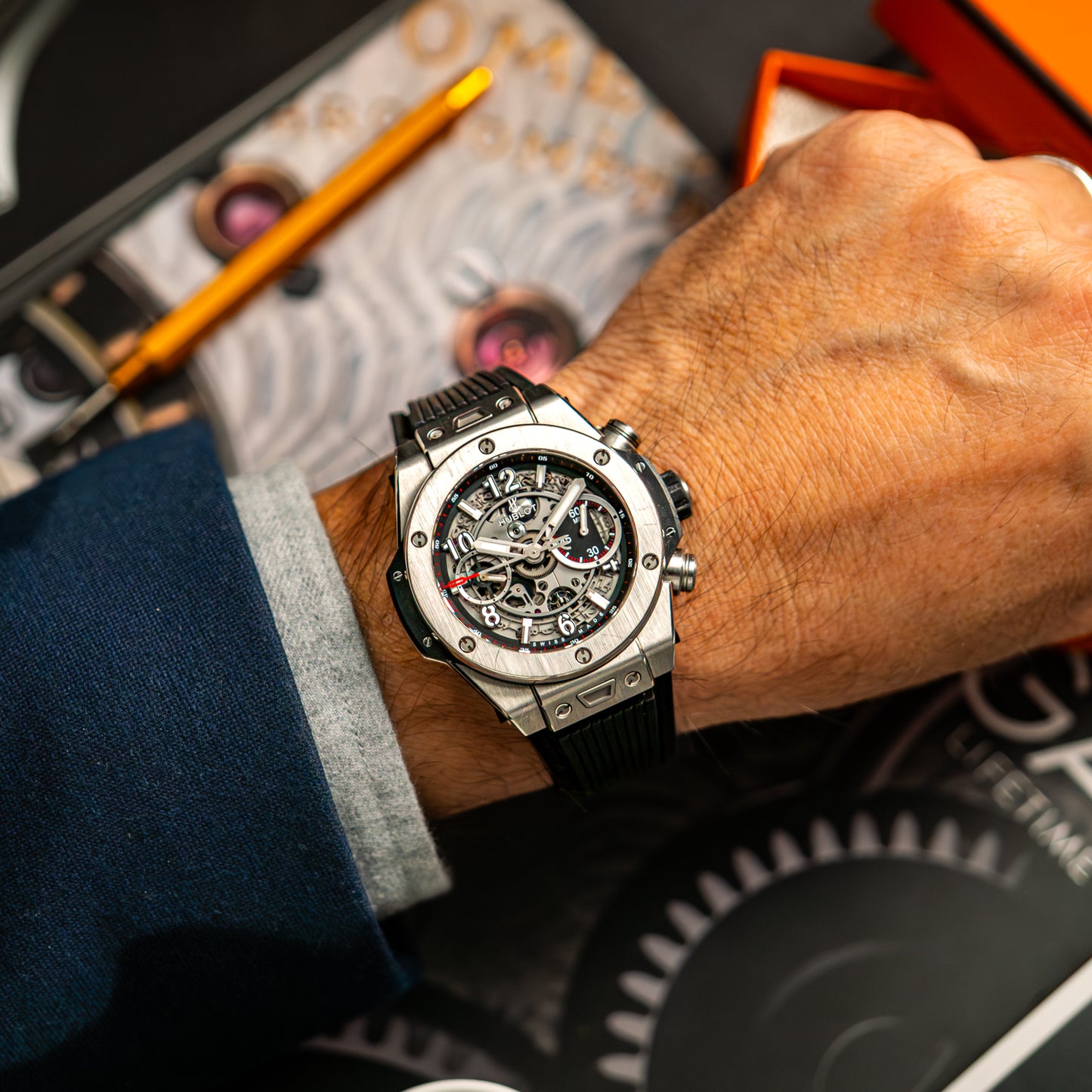 Hublot Big Bang Unico Titanium Chronograph Skeleton 42mm
