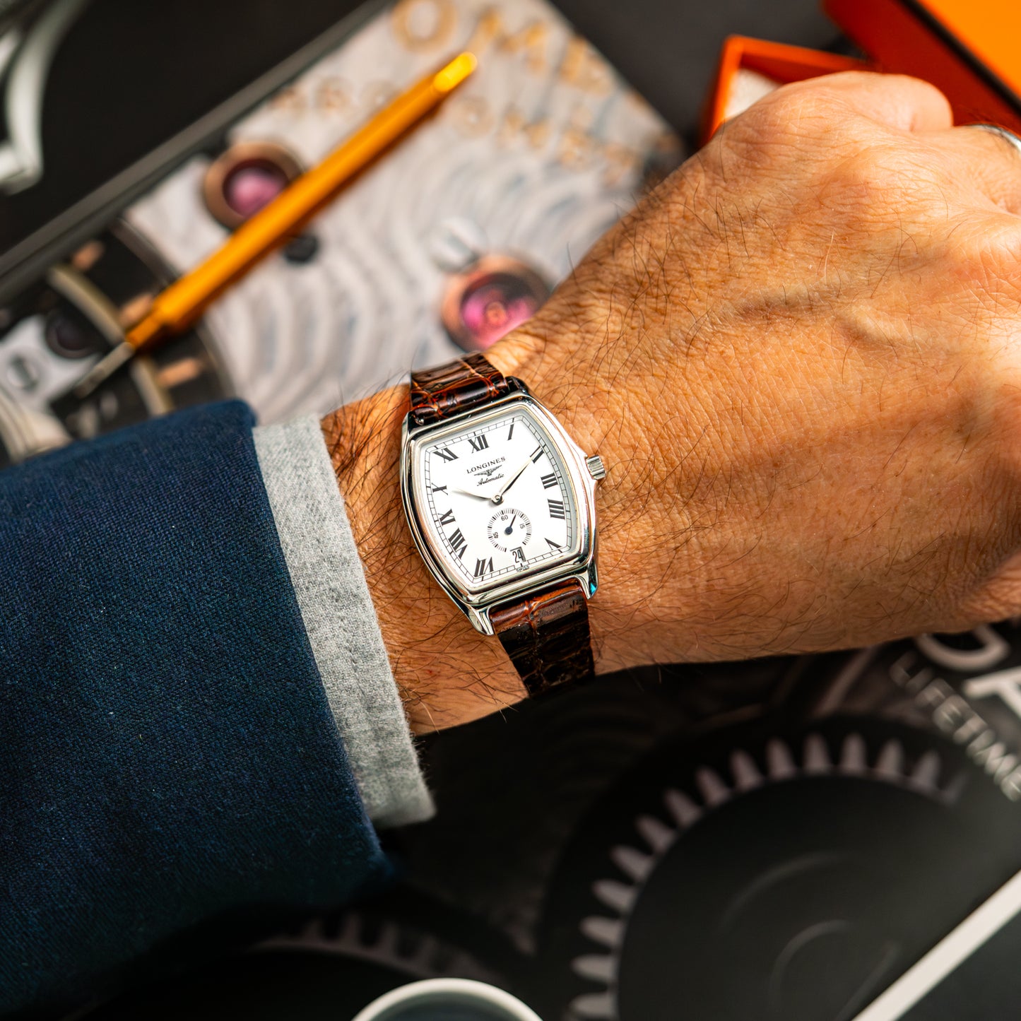 Longines Les Grandes Classiques Automatic White 35mm