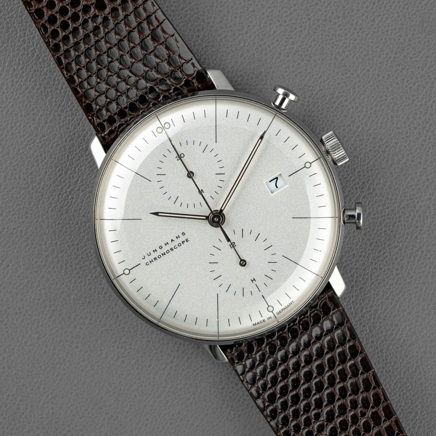 Junghans Max Bill Chronoscope Automatic White 40mm