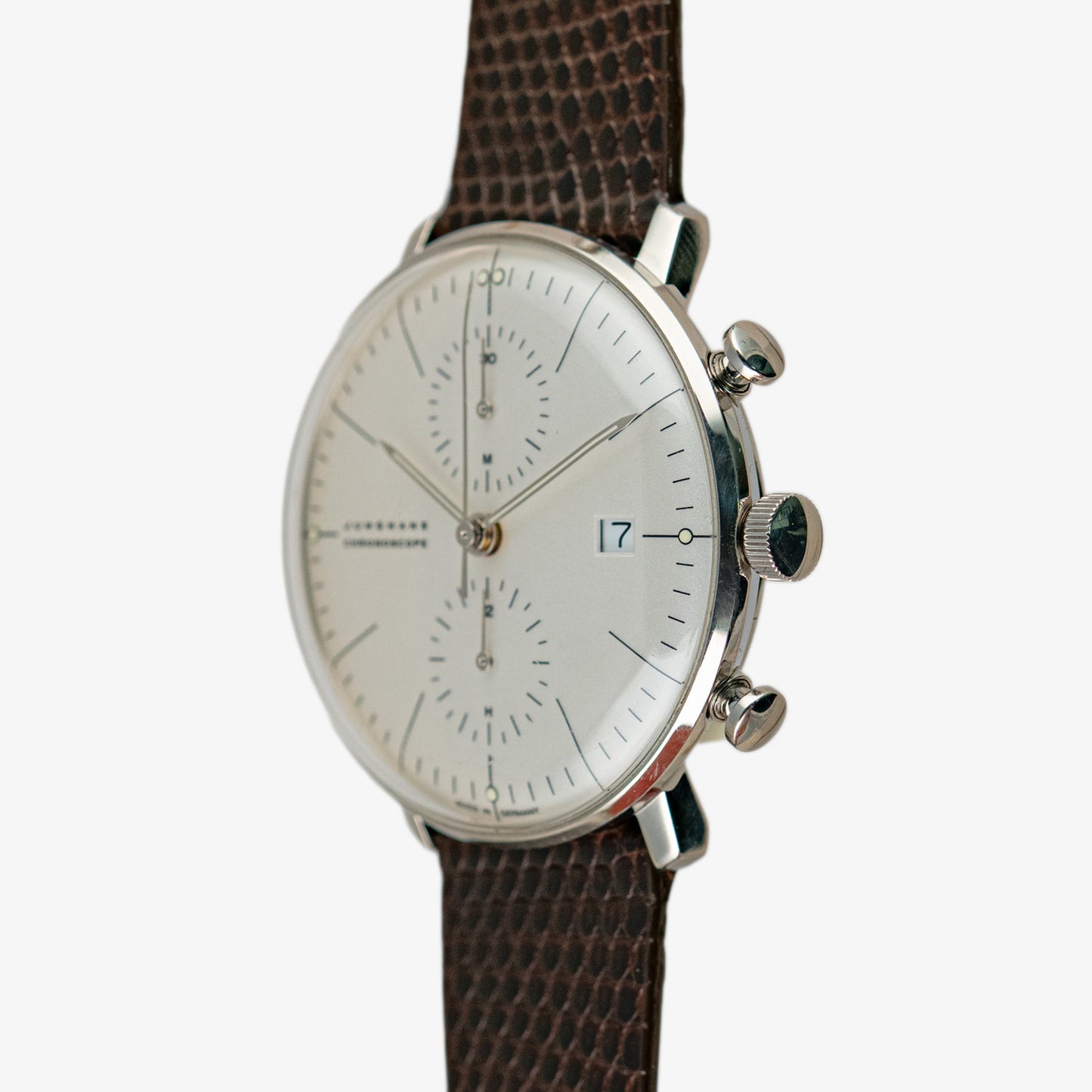 Junghans Max Bill Chronoscope Automatic White 40mm