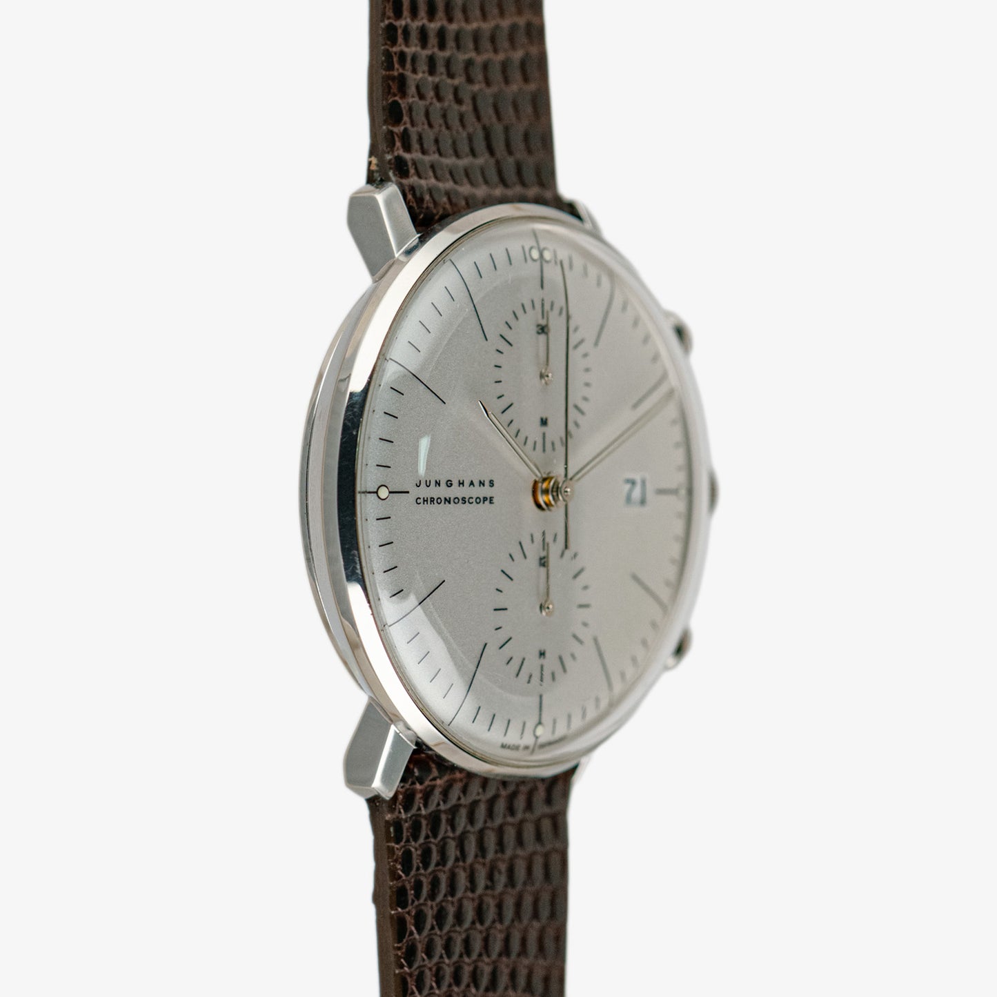 Junghans Max Bill Chronoscope Automatic White 40mm