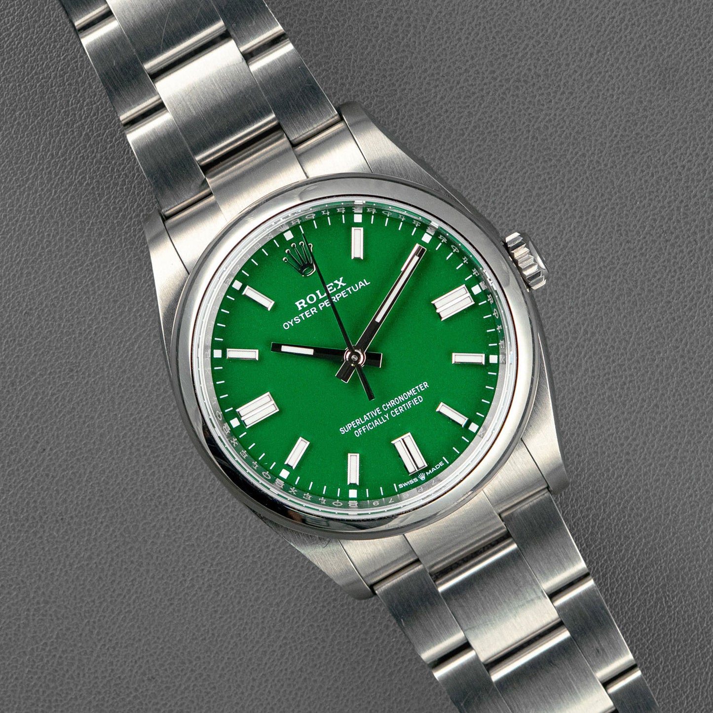 Rolex Oyster Perpetual 36 Automatic Green Dial 36mm