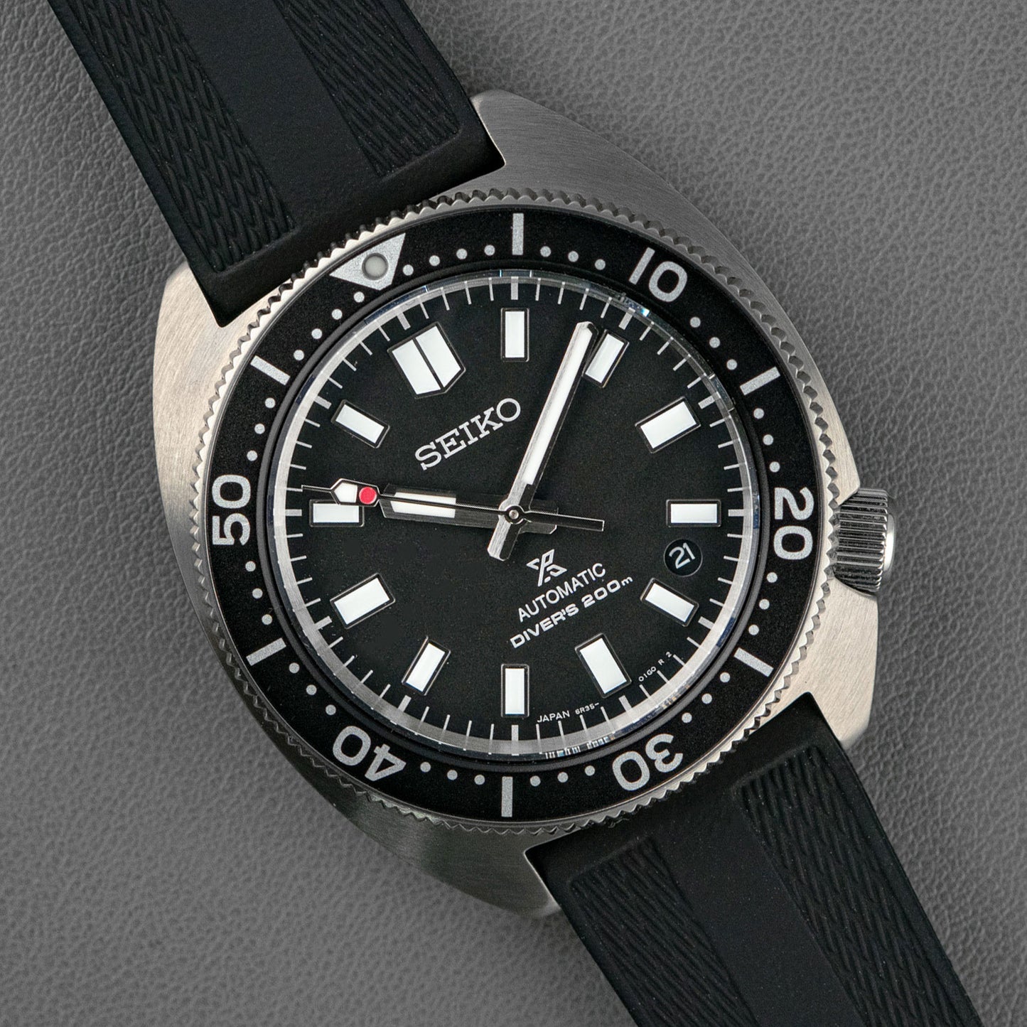 Seiko Prospex Mini Willard Automatic Black Dial 42.7mm