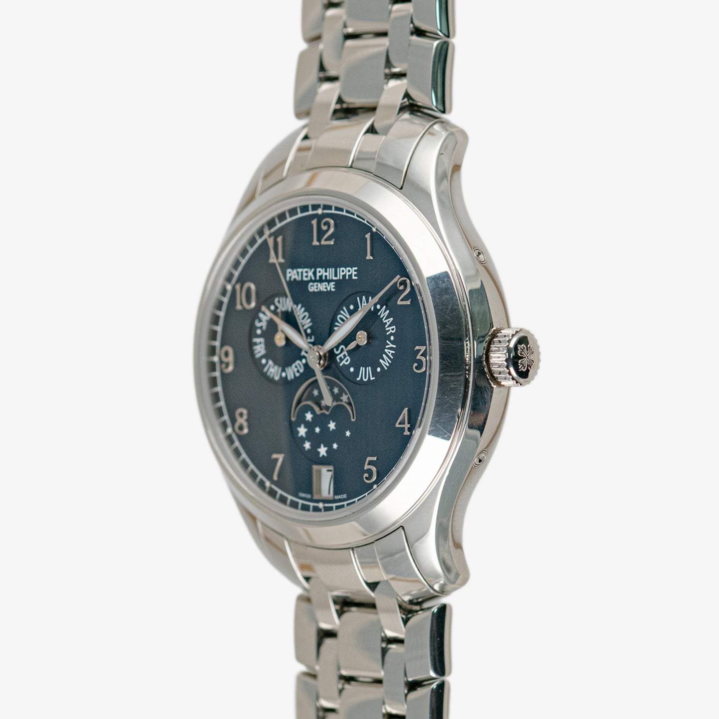 Patek Philippe Annual Calendar Moon Phase Steel Blue 38mm