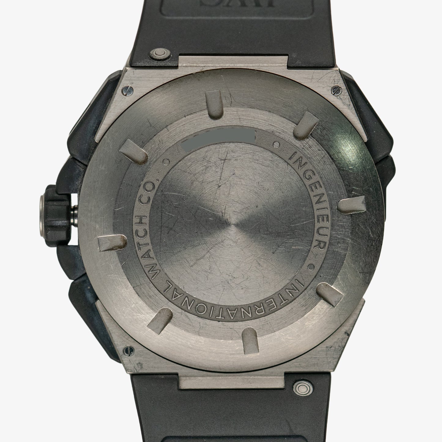 IWC Ingenieur Double Chronograph Titanium White 45mm