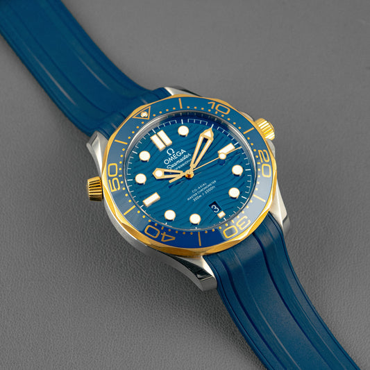 Omega Seamaster Diver 300M Automatic Steel/Gold Blue 42mm
