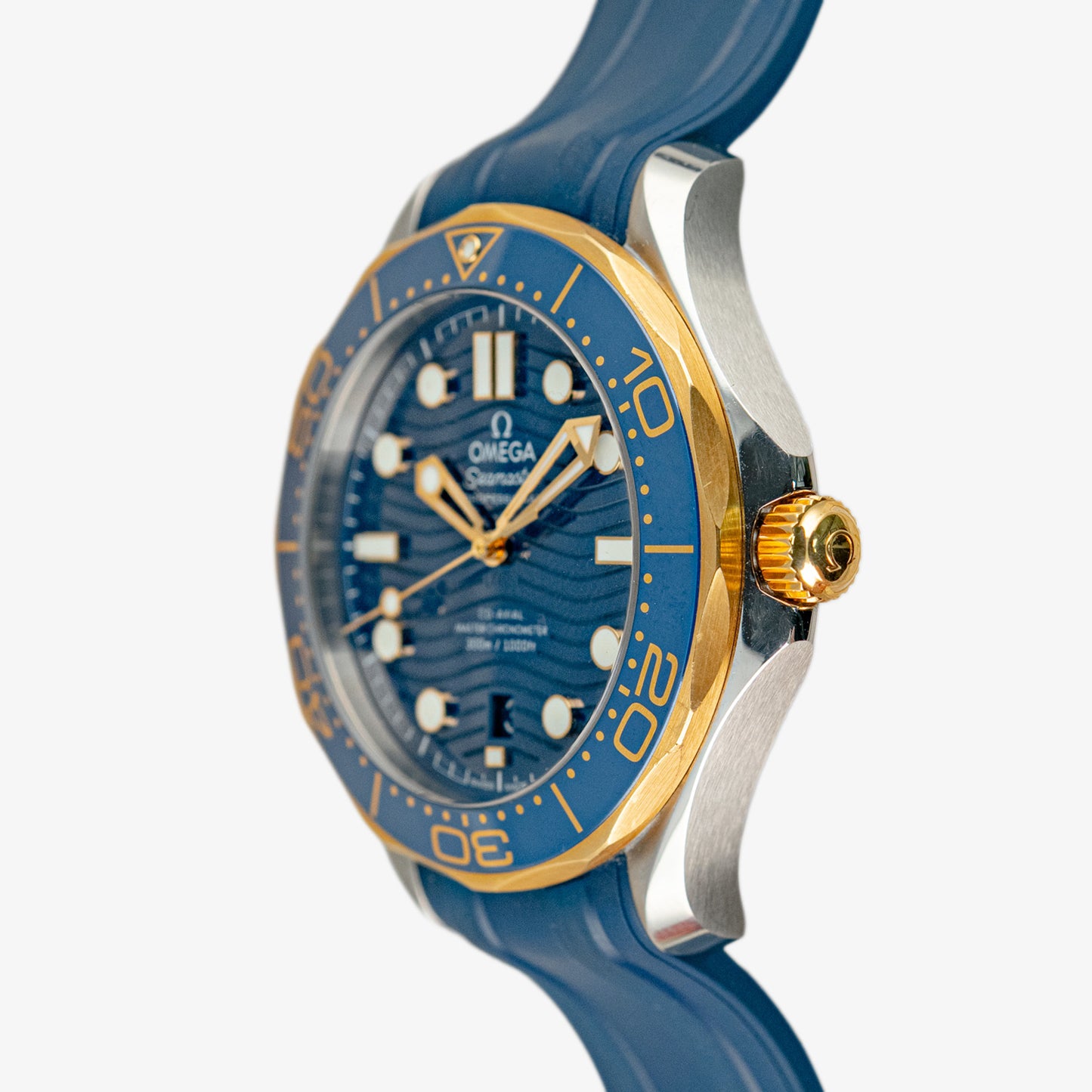 Omega Seamaster Diver 300M Automatic Steel/Gold Blue 42mm