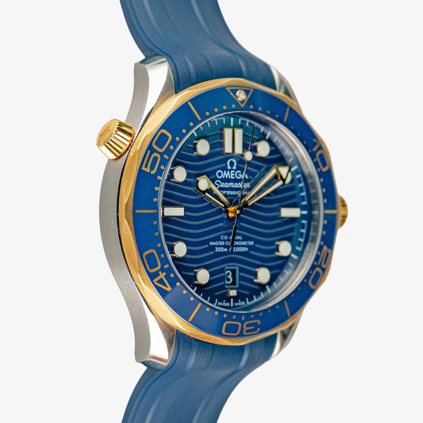 Omega Seamaster Diver 300M Automatic Steel/Gold Blue 42mm