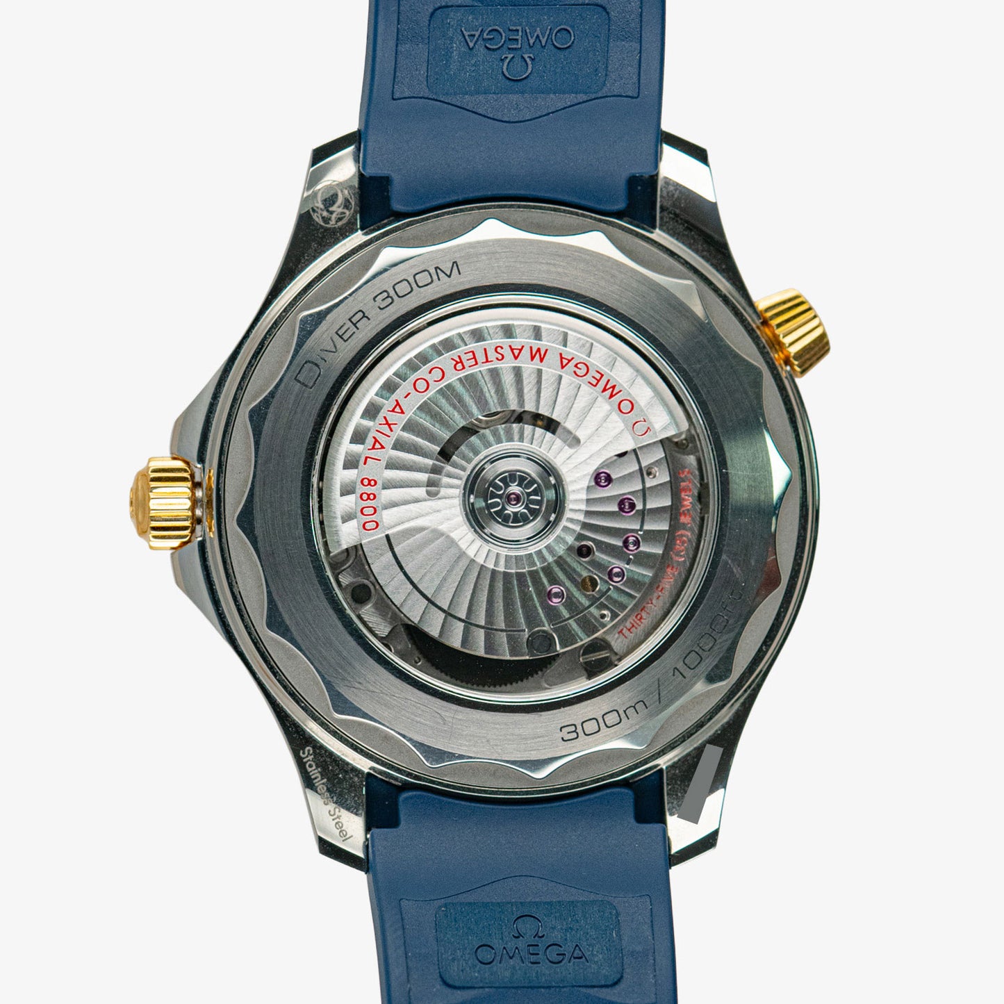 Omega Seamaster Diver 300M Automatic Steel/Gold Blue 42mm