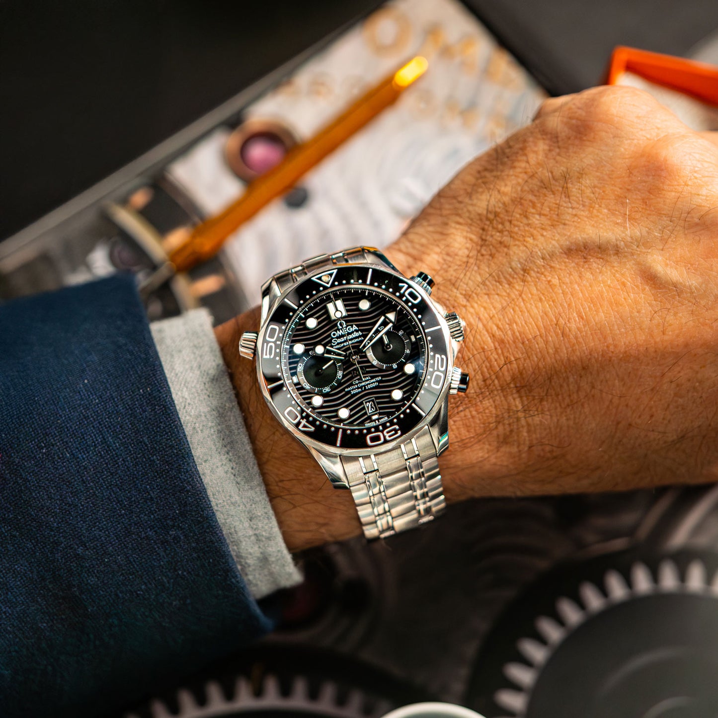 Omega Seamaster Diver 300M Automatic Chronograph 44mm