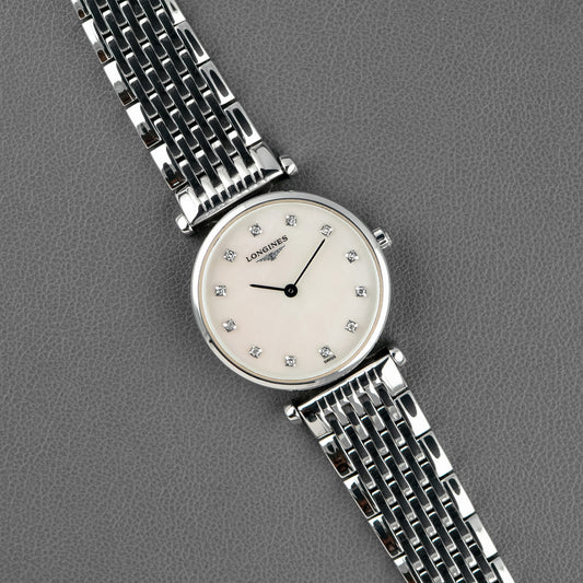 Longines La Grande Classique Quartz Diamond Dial 24mm
