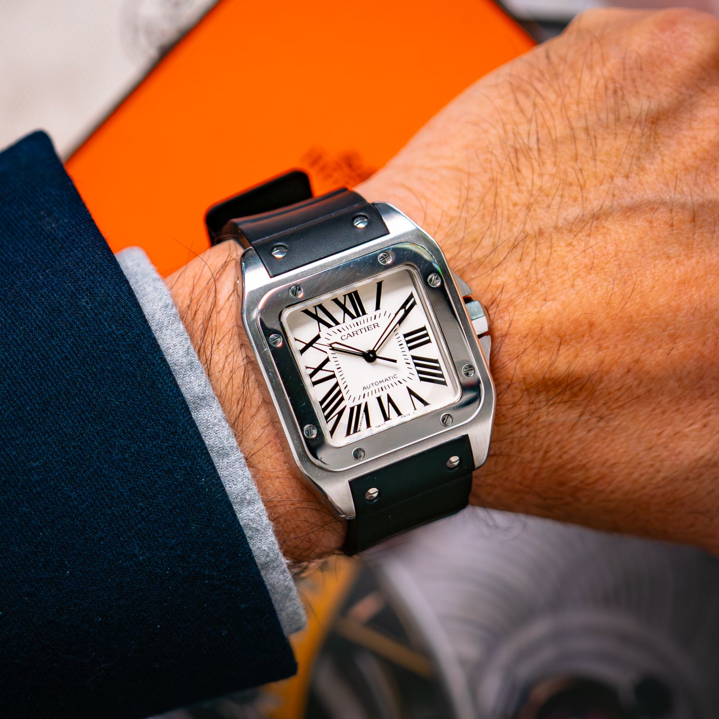 Cartier Santos Galbée XL 2656 Automatic 38mm