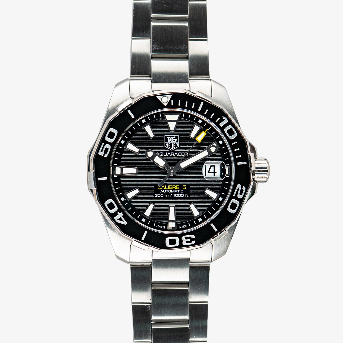 TAG Heuer Aquaracer Automatic Calibre 5 Black Dial 41mm