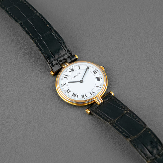 Cartier Vendôme Trinity Yellow Gold White Dial 30mm