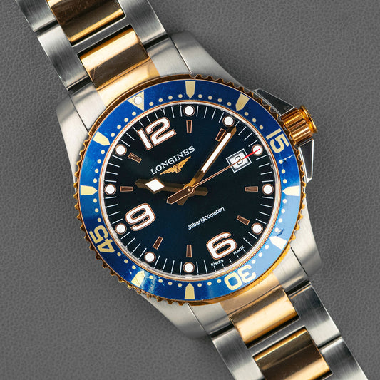 Longines HydroConquest Quartz Two-Tone Blue 41mm