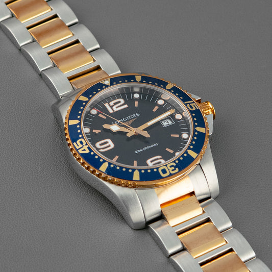 Longines HydroConquest Quartz Two-Tone Blue 41mm