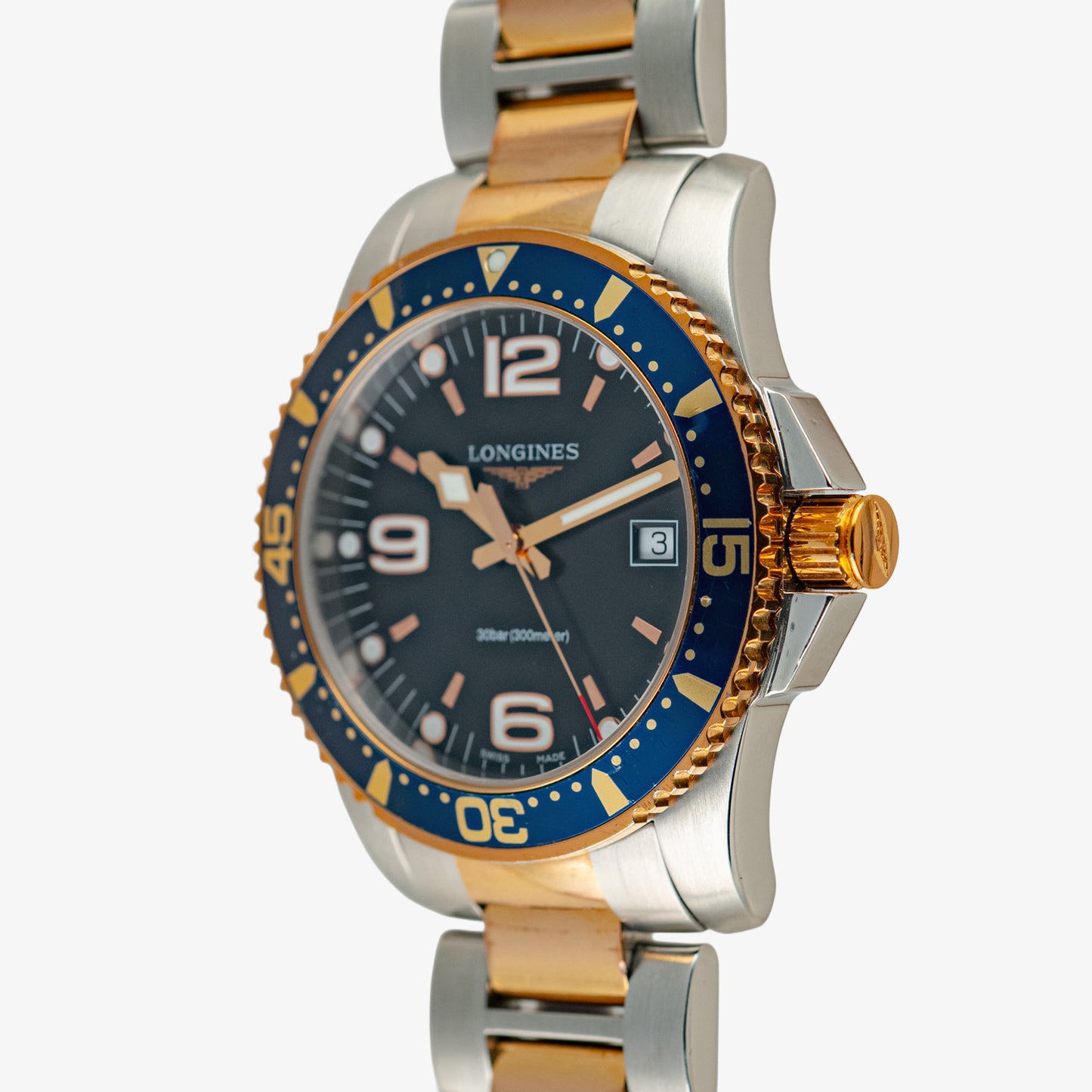 Longines HydroConquest Quartz Two-Tone Blue 41mm