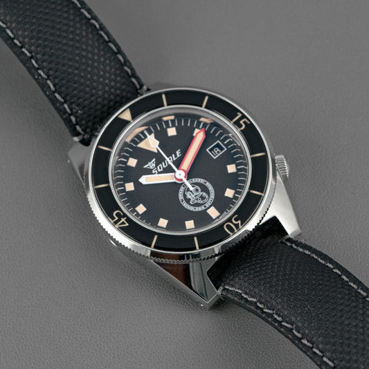 Squale Galeazzi Limited Edition Automatic Black Dial 42mm
