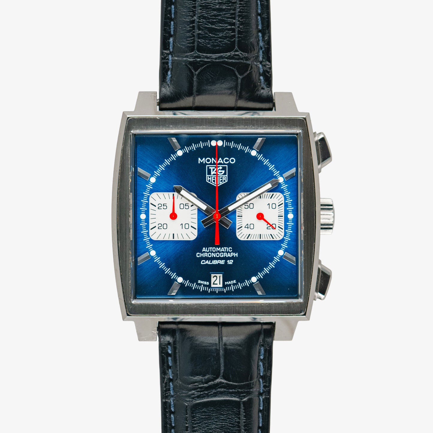 TAG Heuer Monaco Automatic Chronograph Blue Dial 39mm