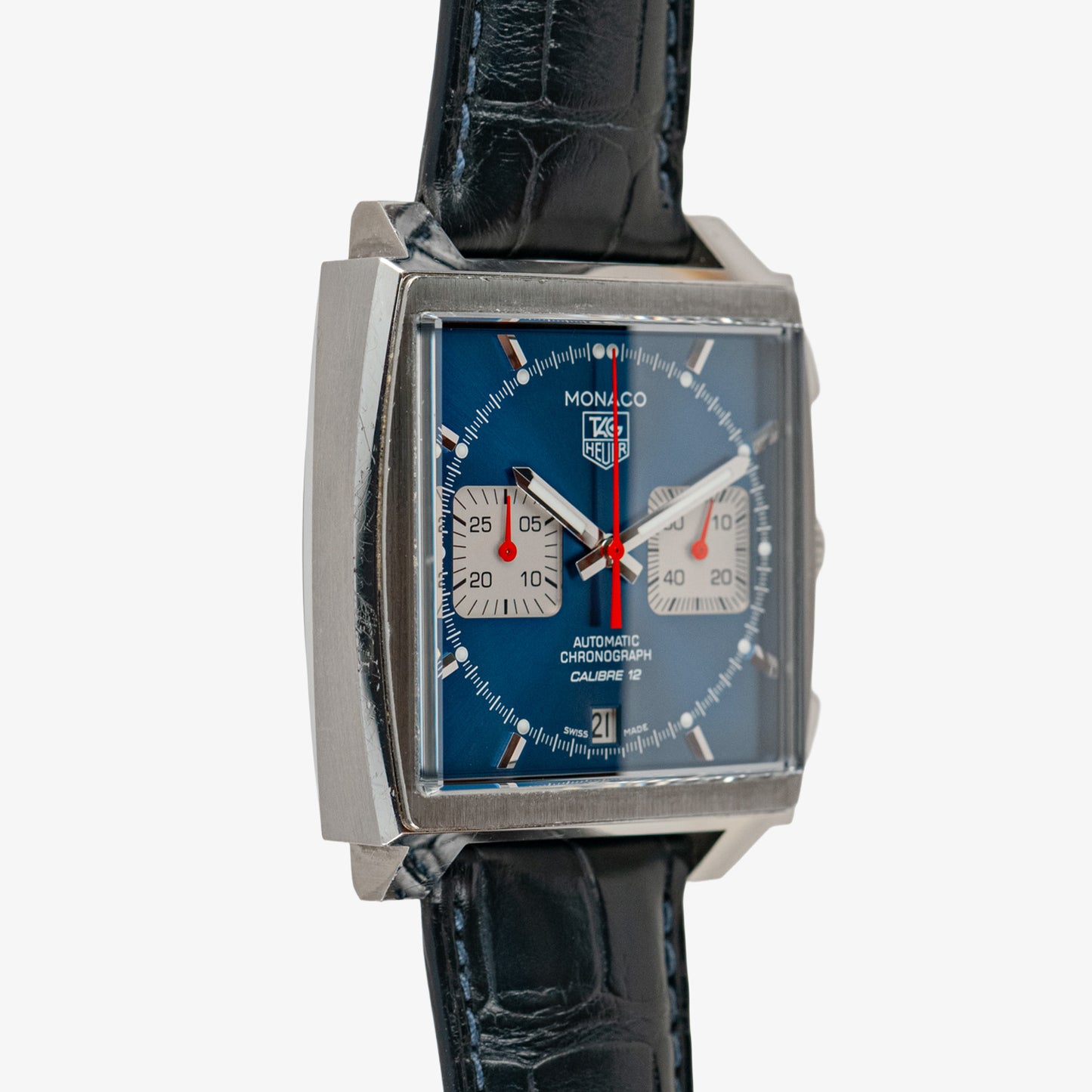TAG Heuer Monaco Automatic Chronograph Blue Dial 39mm