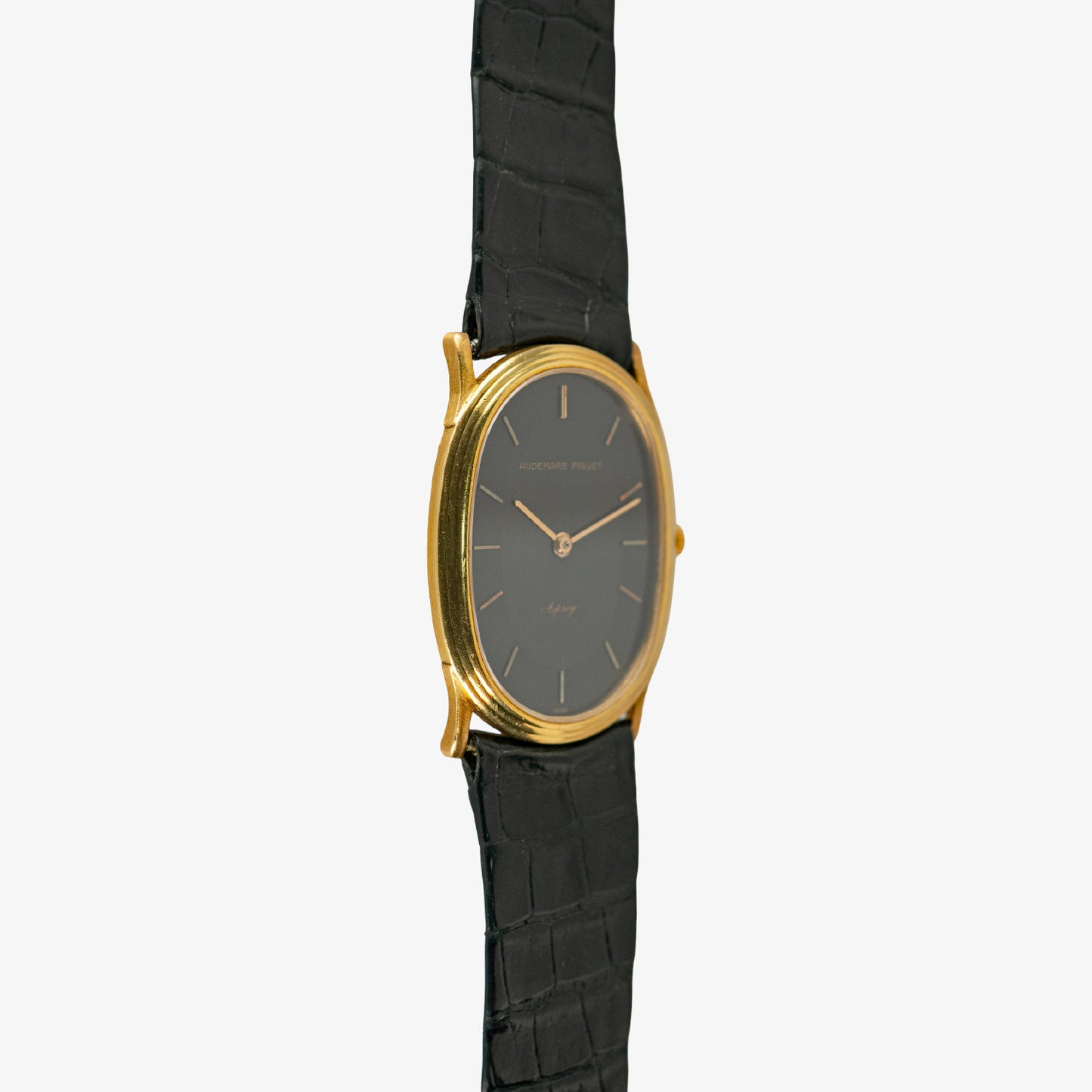 Audemars Piguet Ovale Yellow Gold Black Dial 31mm