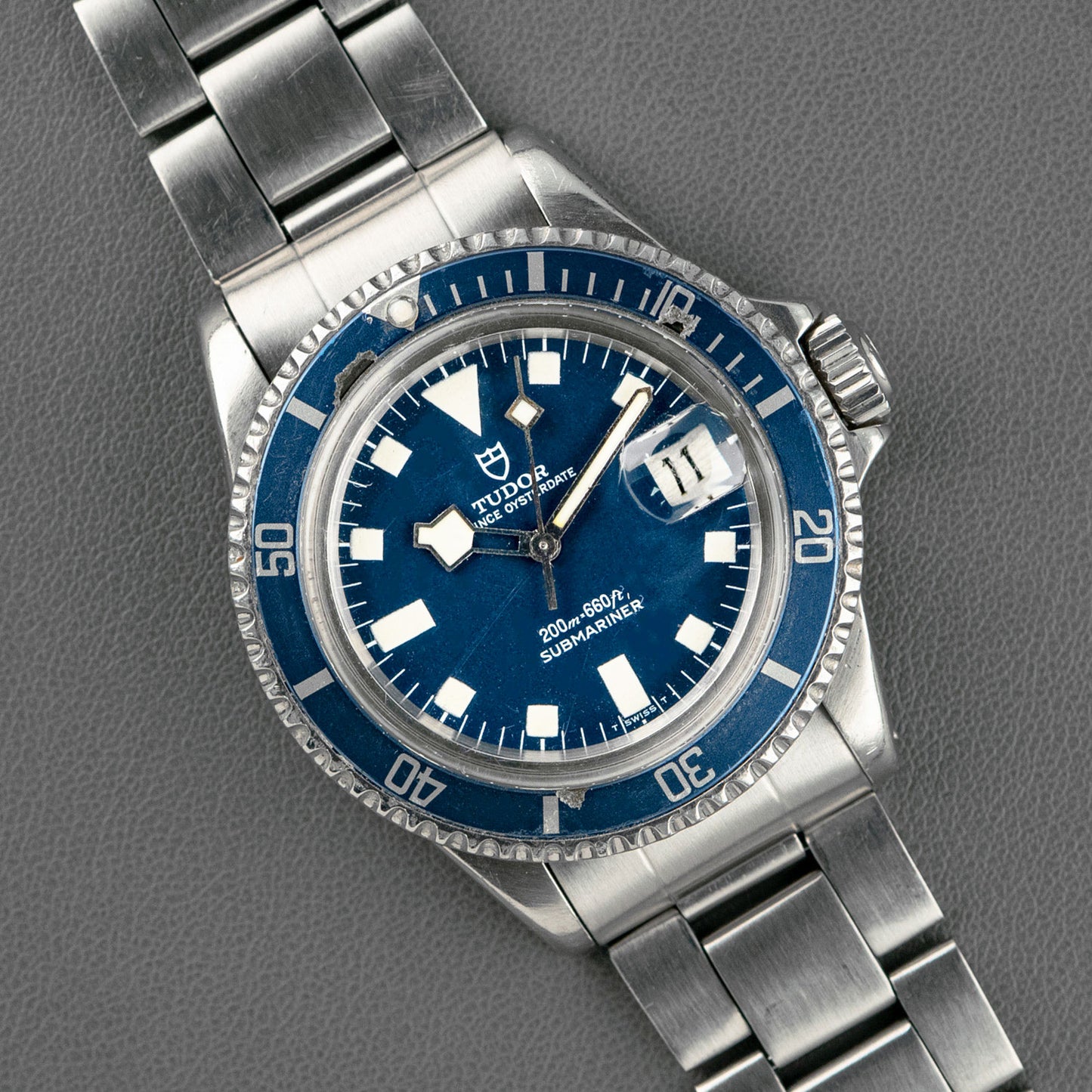 Tudor Submariner Blue 9411/0 Snowflake Dial 40mm