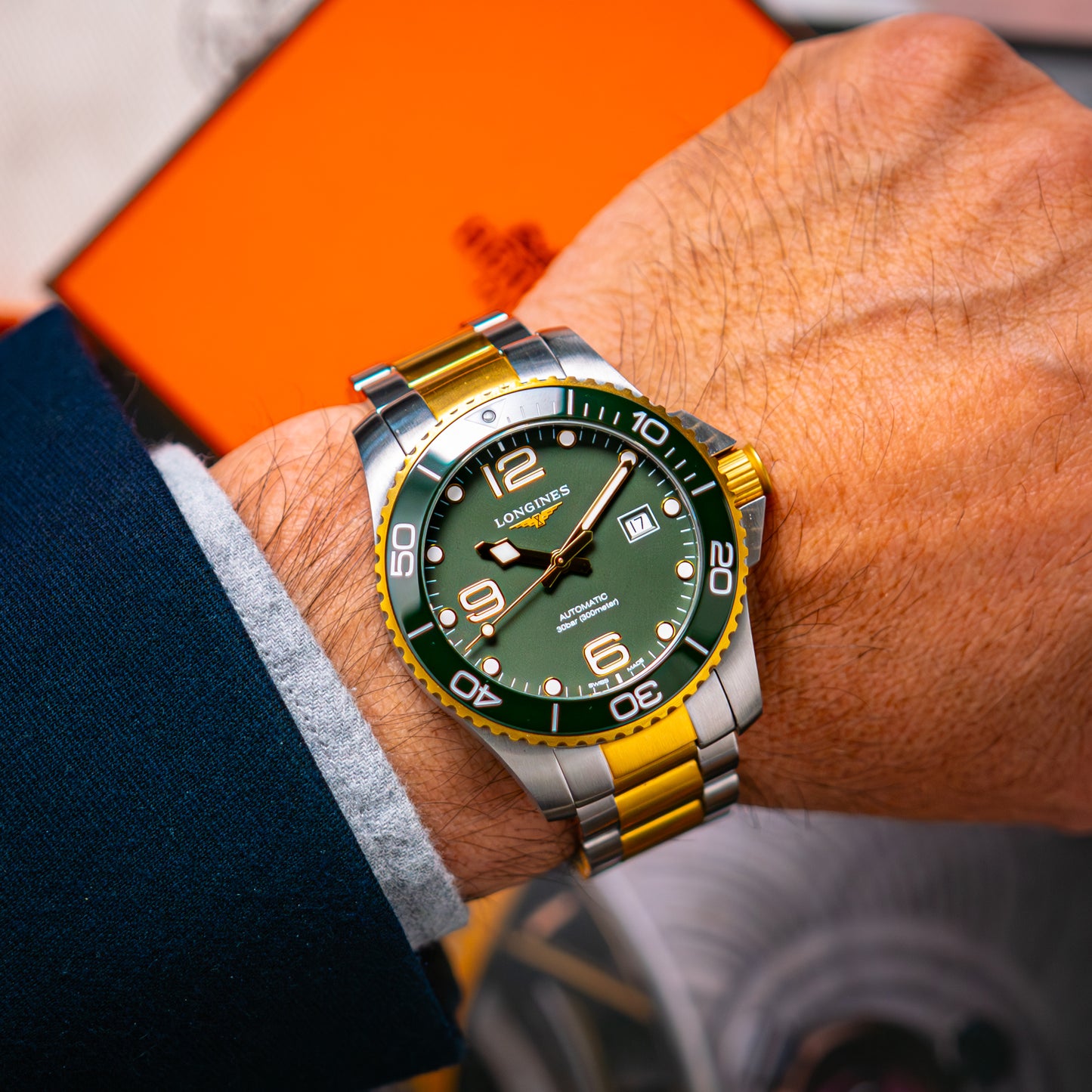 Longines HydroConquest Automatic Two-Tone 43mm