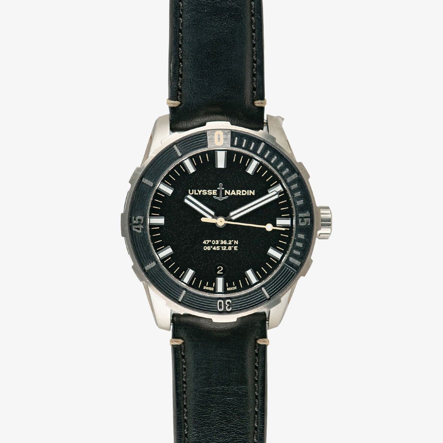 Ulysse Nardin Diver Automatic Date Black Dial 42mm