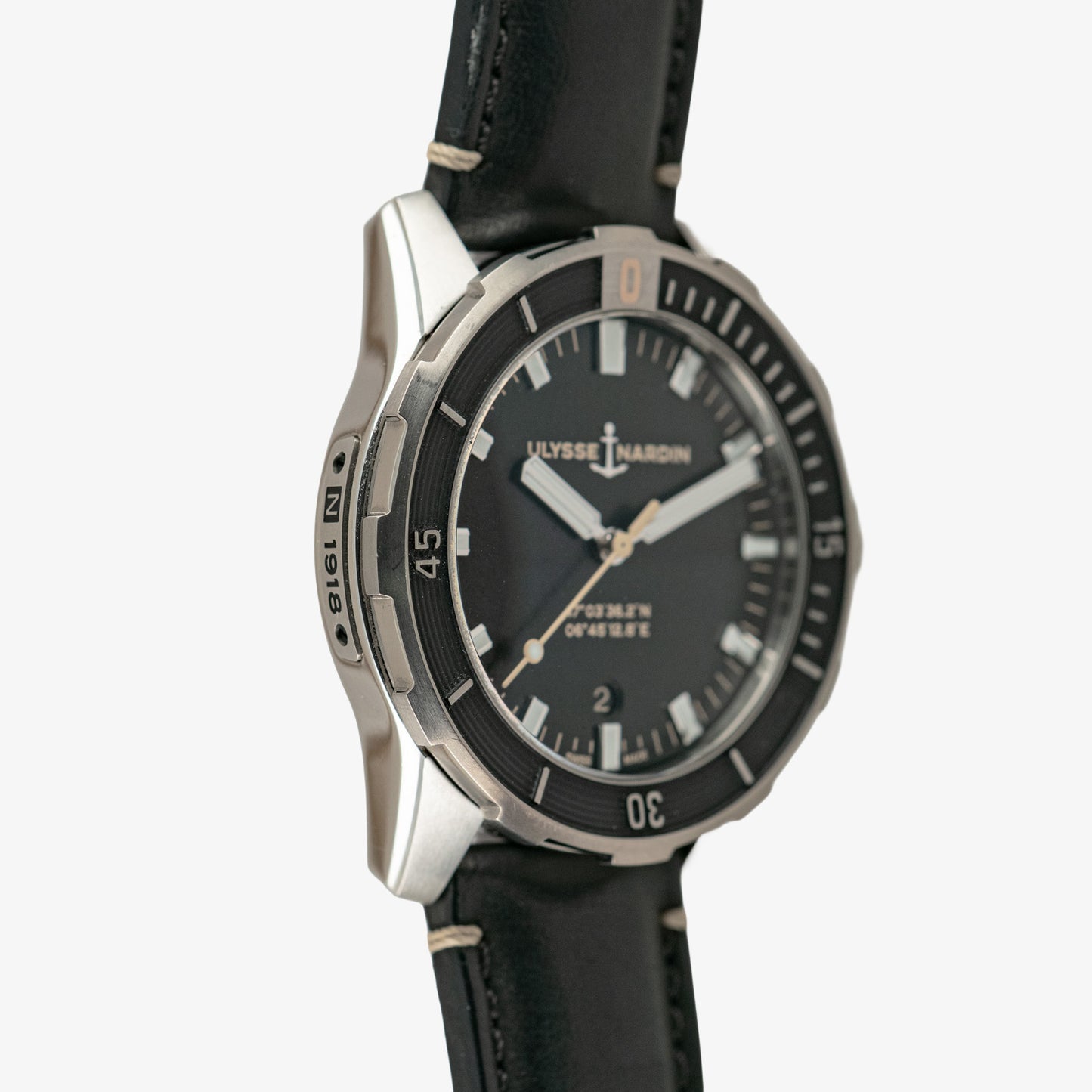 Ulysse Nardin Diver Automatic Date Black Dial 42mm
