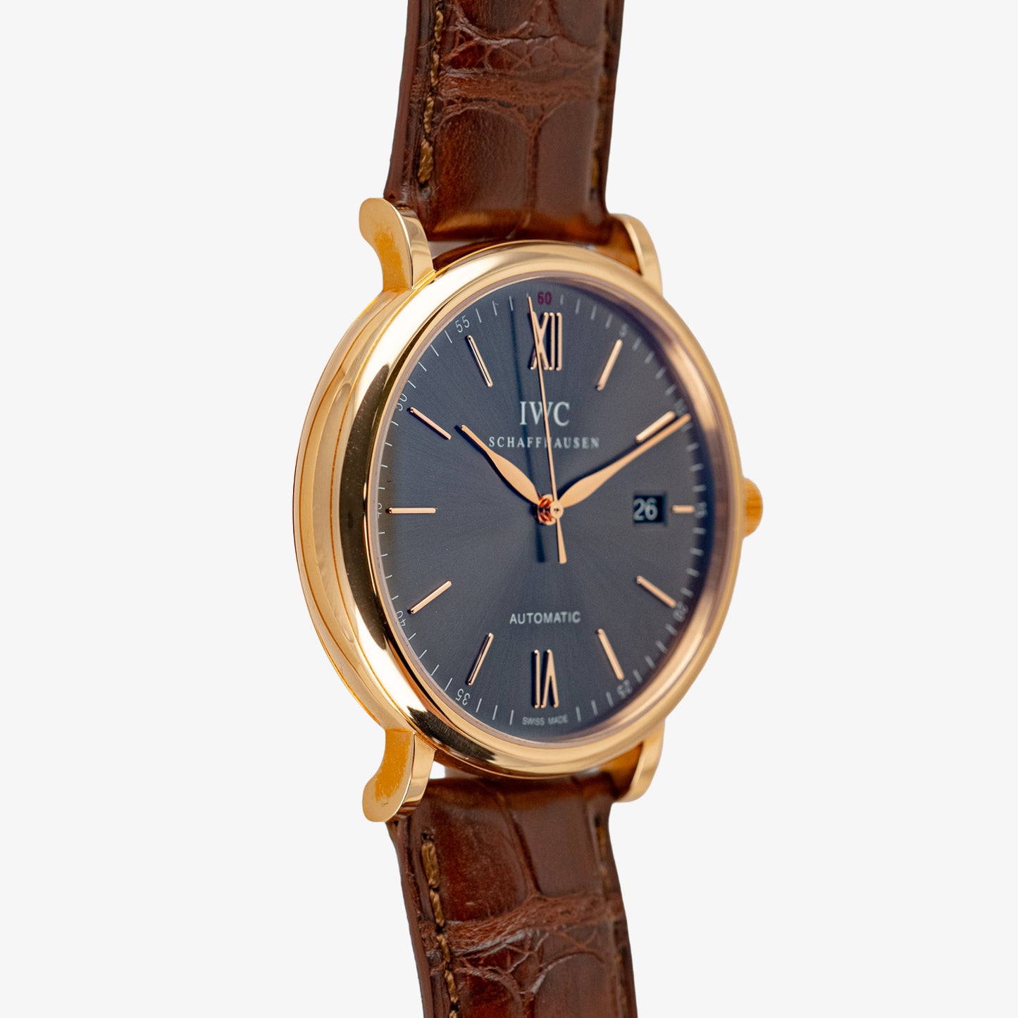 IWC Portofino Automatic Red Gold Slate Dial 40mm