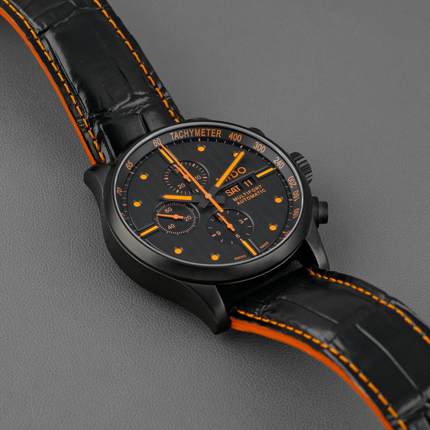 Mido Multifort Chronograph Automatic Black 44mm
