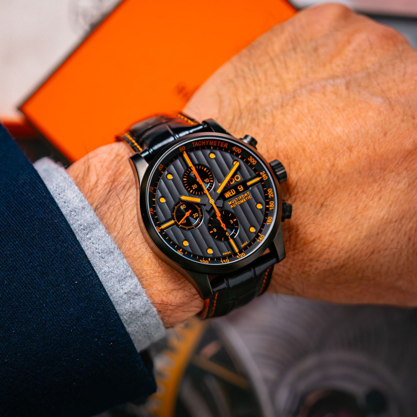 Mido Multifort Chronograph Automatic Black 44mm