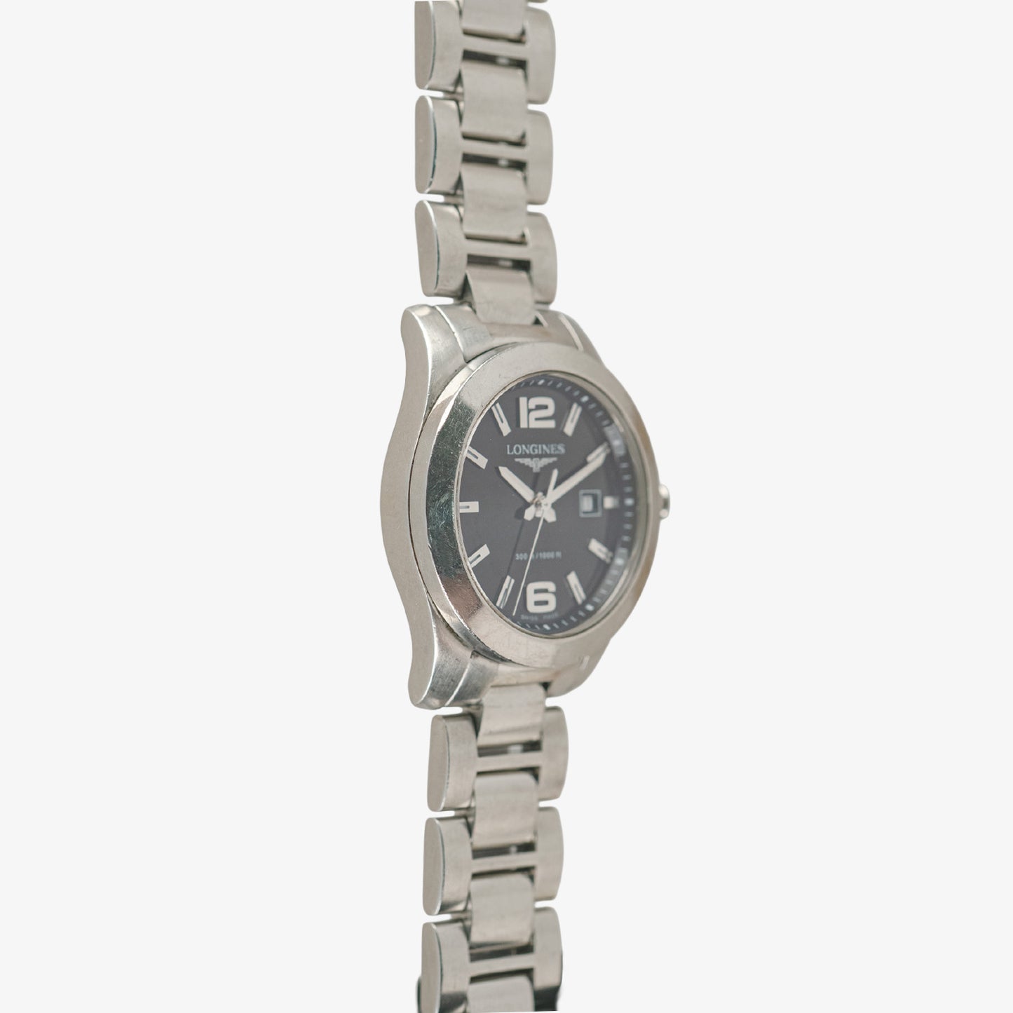 Longines Conquest Quartz Black Dial 29.5mm