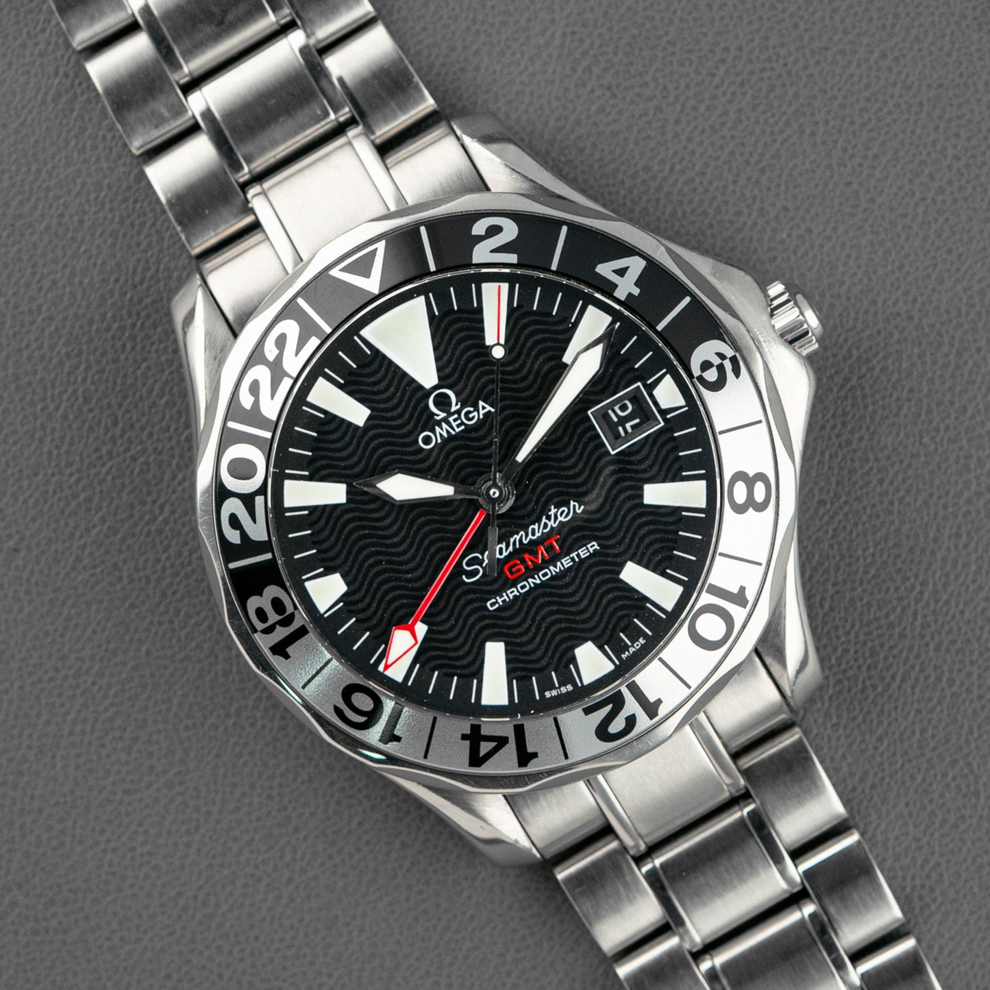 Omega Seamaster Diver 300M GMT Automatic Black 41mm