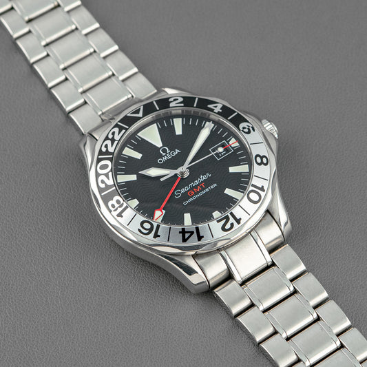 Omega Seamaster Diver 300M GMT Automatic Black 41mm