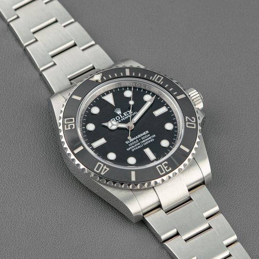 Rolex Submariner 124060 Oystersteel Black Dial 41mm