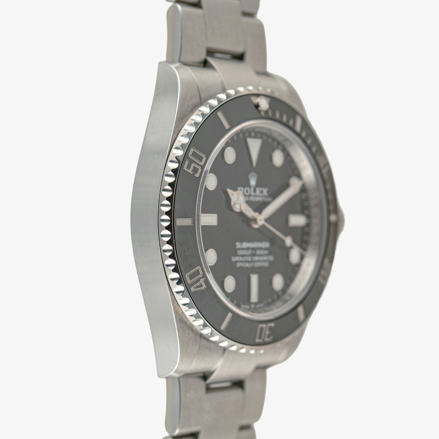 Rolex Submariner 124060 Oystersteel Black Dial 41mm