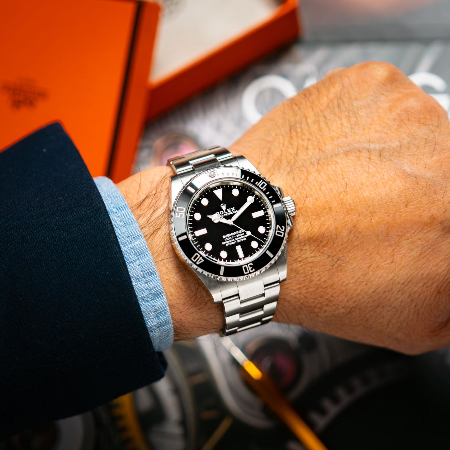 Rolex Submariner 124060 Oystersteel Black Dial 41mm