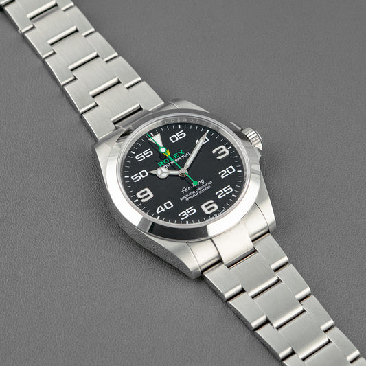 Rolex Air-King 126900 Oystersteel Black Dial 40mm